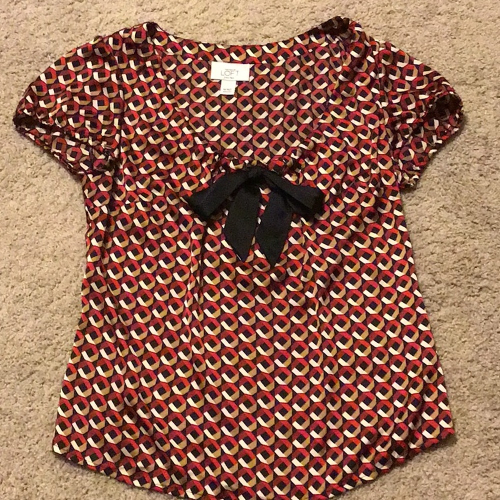 LOFT Blouse Size Medium Petite